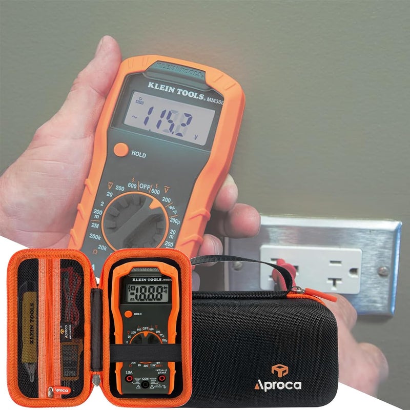 Aproca Tools Case Compatible with Klein Tools 69149P / MM400 / MM300 Electrical Test Multimeter, Portable Storage Bag for Accessories - Image 4